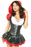 Daisy Corsets Top Drawer Premium Red Riding Hood Corset Dress Costume - Flyclothing LLC