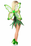 Daisy Corsets Top Drawer Green Sequin Fairy Corset Dress Costume - Flyclothing LLC