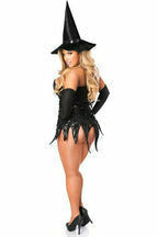 Daisy Corsets Top Drawer Sequin Witch Corset Dress Costume - Flyclothing LLC