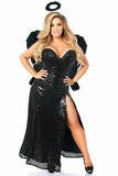 Daisy Corsets Top Drawer Premium Dark Angel Corset Costume