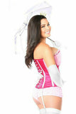 Daisy Corsets Top Drawer 6 PC Sexy Pink Princess Corset Costume - Flyclothing LLC