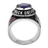 Alamode Trucker Ring in Montana Blue - Flyclothing LLC