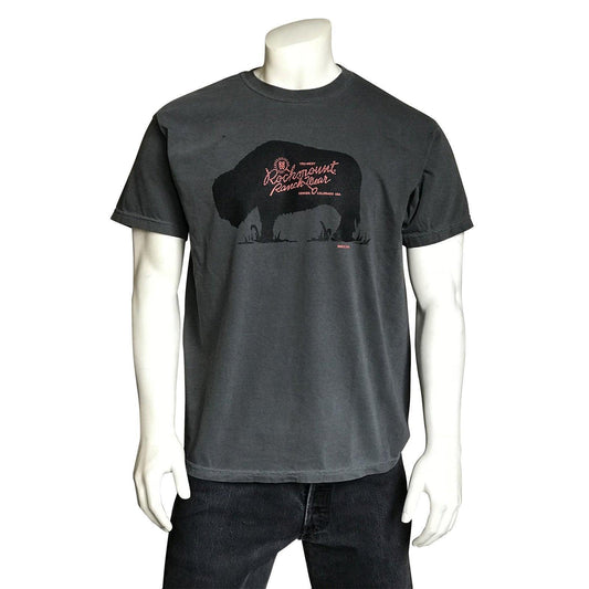 Rockmount Ranch Wear Mens Bison T-shirt - Rockmount Clothing