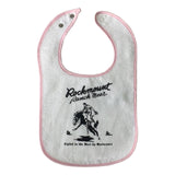 Baby Rockmount Bronc Western Bib in Pink - Rockmount Clothing