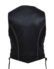 Unik International Ladies Premium Leather Vest 2666.00 - Flyclothing LLC