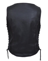 Unik International Ladies Lining Leather Vest - Flyclothing LLC