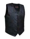 Unik International Black Men's Vests