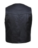 Unik International Black Men's Vests - Flyclothing LLC