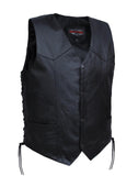 Unik International Black Men's Vests