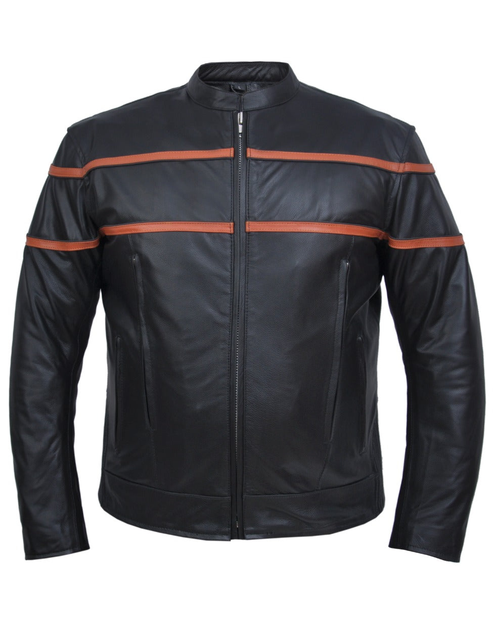 Unik International Orange Mens Jackets