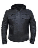 Unik International Mens Premium Leather Jacket