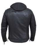 Unik International Mens Premium Leather Jacket - Flyclothing LLC