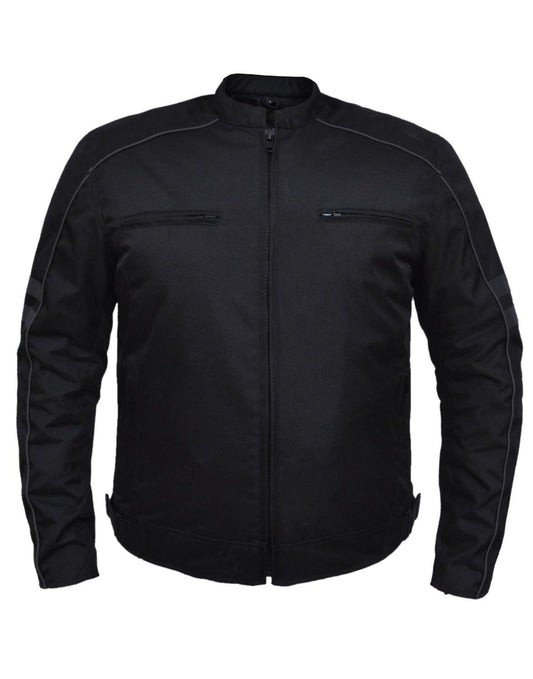 Unik International Mens Nylon Textile Jacket