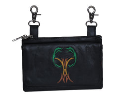 Unik International Black Ladies Clip on Bags