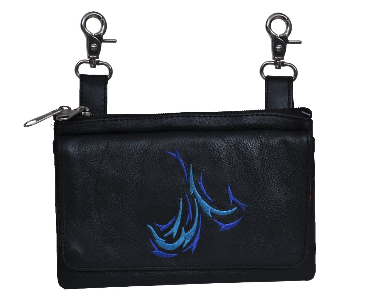 Unik International Black Ladies Clip on Bags