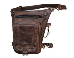 Unik International Brown Thigh Bags