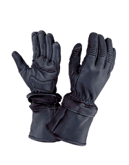 Unik International Mens 2 in 1 Gauntlet Leather Gloves