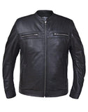 Unik International Mens Premium Leather Jacket