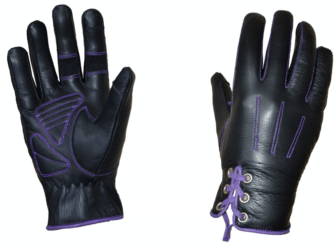 Unik International Ladies Full Finger Leather Gloves