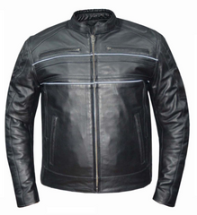 Unik International Mens Ultra Leather Jacket