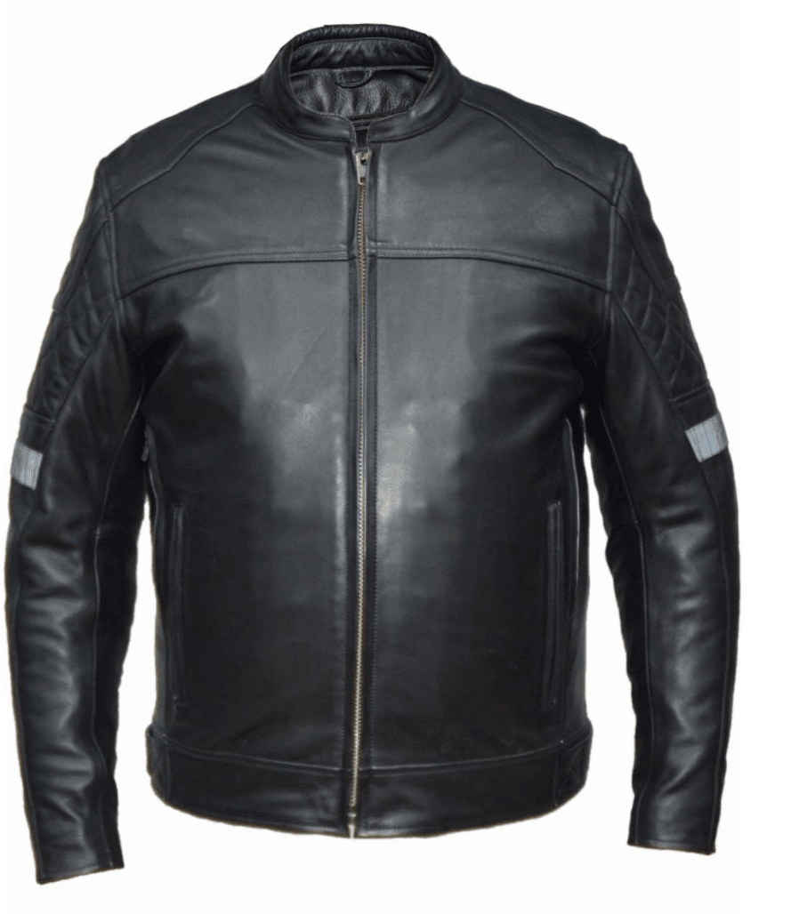 Unik International Mens Ultra Leather Jacket