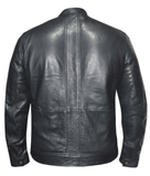 Unik International Mens Premium Leather Jacket - Flyclothing LLC