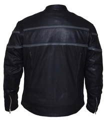 Unik International Black Mens Scooter Jacket - Flyclothing LLC