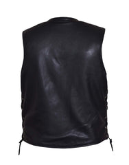 Unik International Black Men's Vests - Flyclothing LLC