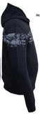 Unik International Mens Skull Hoodie Sweatshirt - Flyclothing LLC