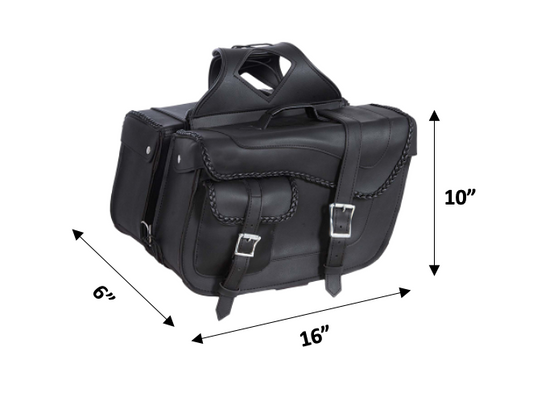 Unik International PVC Saddle Bag - Flyclothing LLC