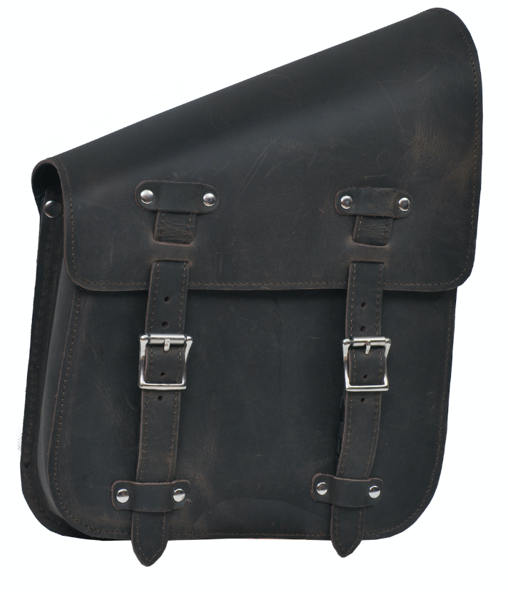 Unik International Hard Leather Swing Arm Bag