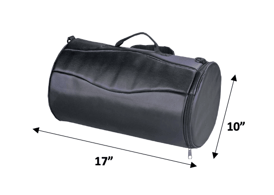 Unik International Black PVC Travel Bags - Flyclothing LLC