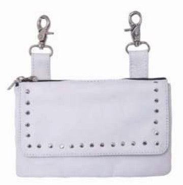 Unik International Ladies Leather Clip on Bag