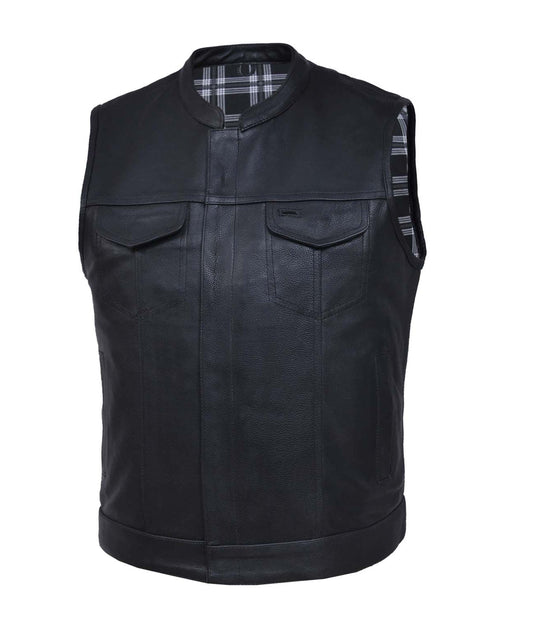 Unik International Black Mens Lining Vests