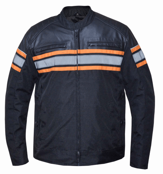 Unik International Orange Textile Jackets