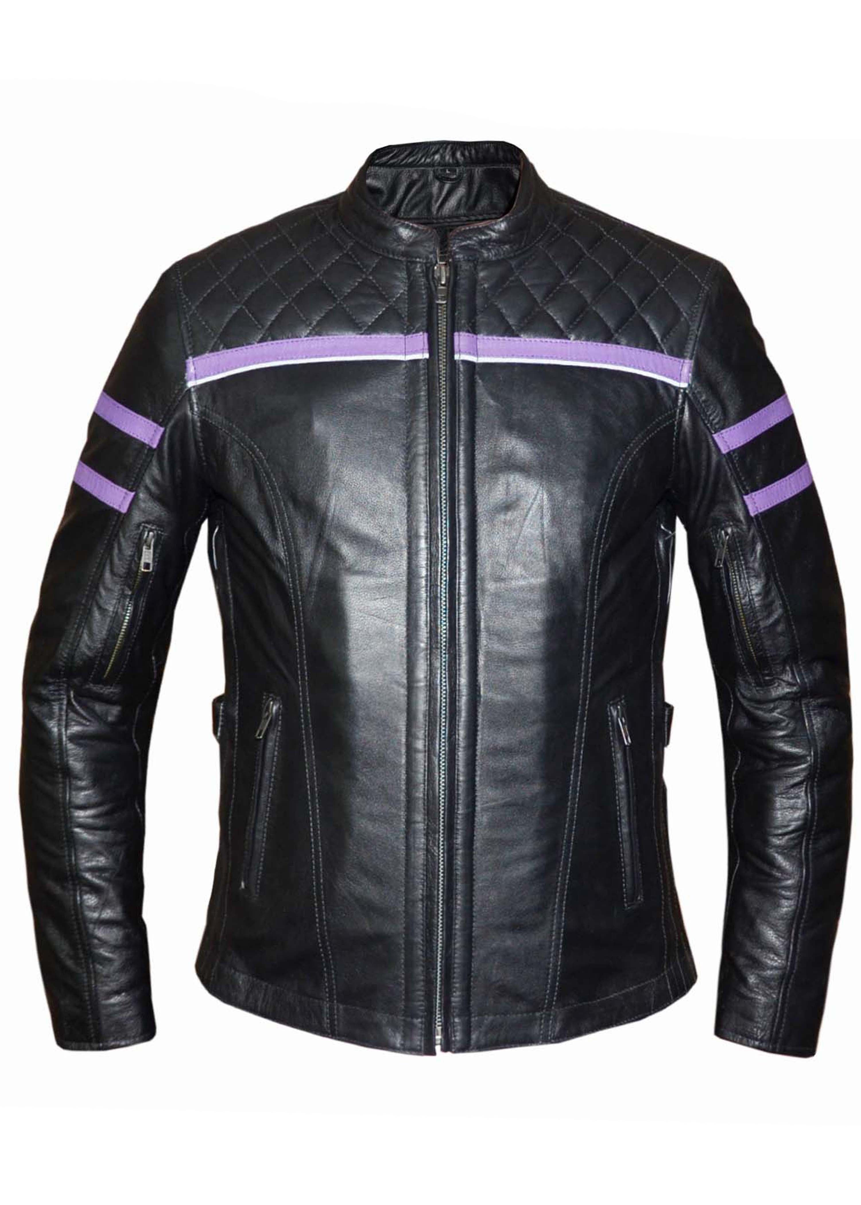 Unik International Purple Ladies Jackets