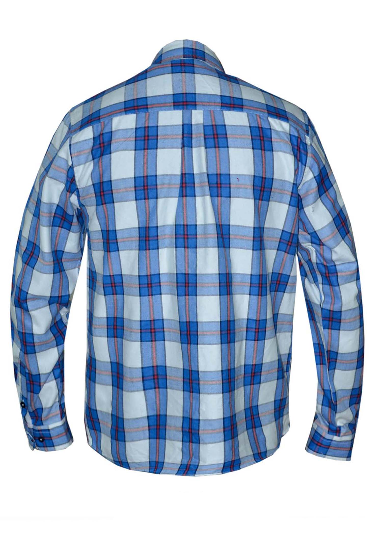 Honor The Gift Women Flannel Crop Jacket (blue)