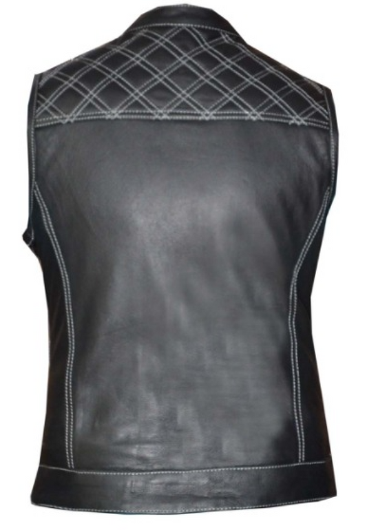 Unik International Ladies Diamond Stitch Club Vest - Flyclothing LLC