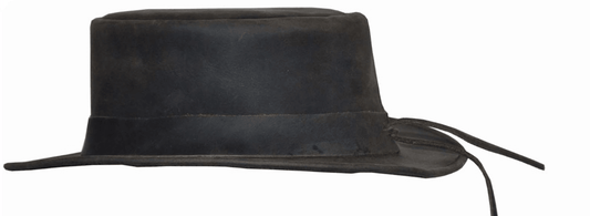 Unik International Mens Premium Leather Top Hat