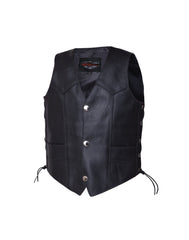 Unik International Youth Premium Leather Vest