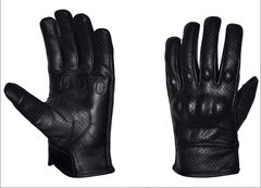 Unik International Mens Full Finger Leather Gloves