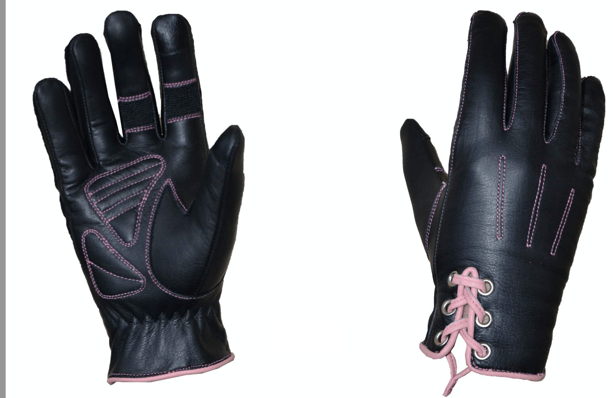 Unik International Ladies Full Finger Leather Gloves