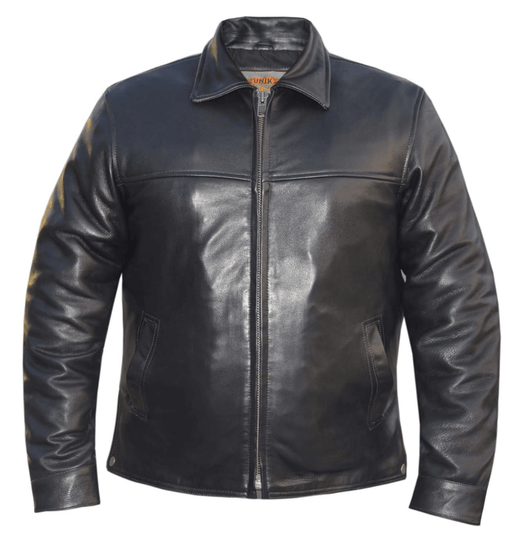 Unik International Inc Mens Premium Leather Jacket