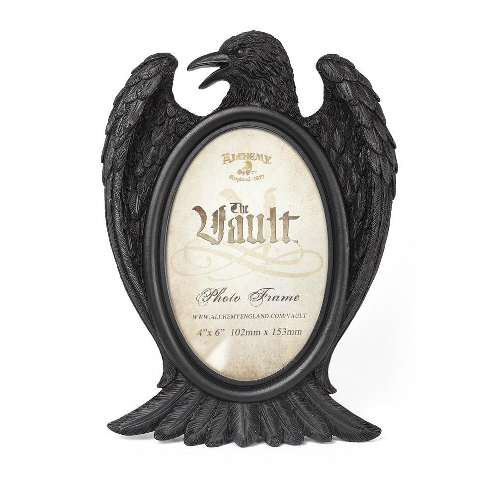 The Vault Black Raven Photo Frame - Flyclothing LLC