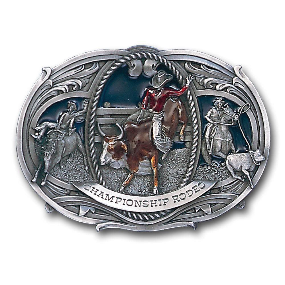 Championship Rodeo Small Buckle - Siskiyou Buckle