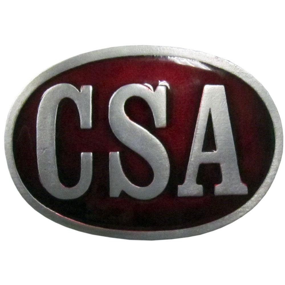 CSA Enameled Belt Buckle - Flyclothing LLC