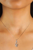 Moissanite 925 Sterling Silver Necklace - Flyclothing LLC