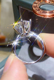 5 Carat Moissanite 6-Prong Ring - Flyclothing LLC