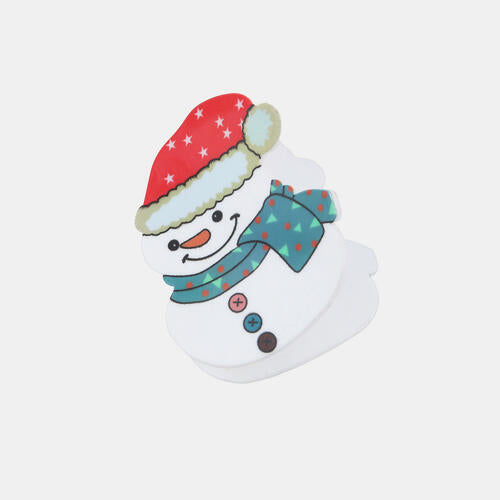 Christmas Theme Resin Hair Claw Clip - Flyclothing LLC