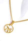 Constellation Pendant Stainless Steel Necklace - Flyclothing LLC